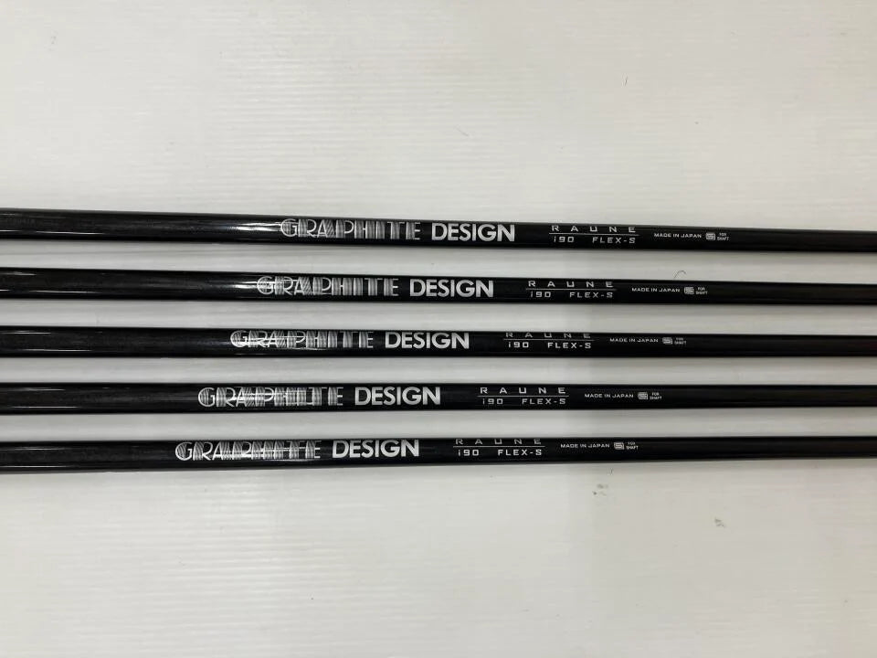 BRIDGESTONE GOLF 242CB+ Iron Set 5pc (6-PW) RAUNE i90 (Reshafted) Flex S (Pre-owned)