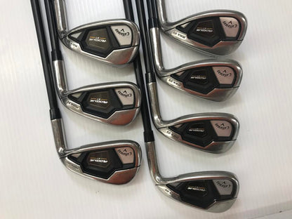 Callaway ROGUE ST MAX OS Iron Set 7pc (6-GW) VENTUS 5 for Callaway Flex R (Pre-owned)
