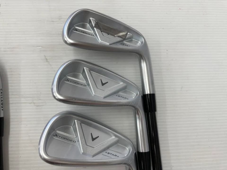 Callaway X FORGED STAR 2026 Iron Set 6pc (5-PW) TourAD AD-85 (Reshafted) Flex S (Pre-owned)