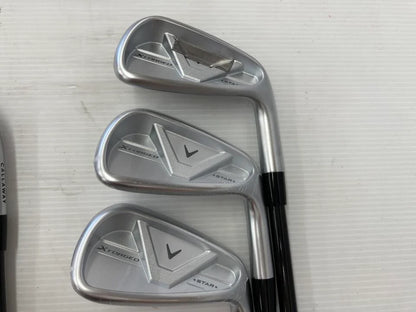 Callaway X FORGED STAR 2026 Iron Set 6pc (5-PW) TourAD AD-85 (Reshafted) Flex S (Pre-owned)