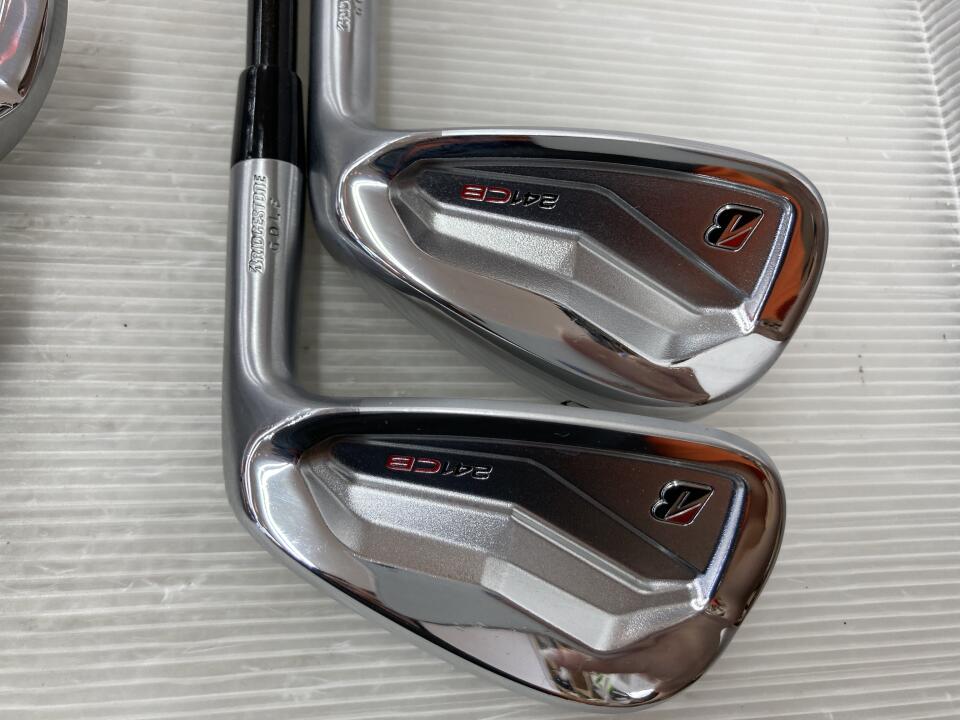 BRIDGESTONE GOLF 241CB Iron Set 5pc (6-PW) RAUNE i90 (Reshafted) Flex S (Pre-owned)