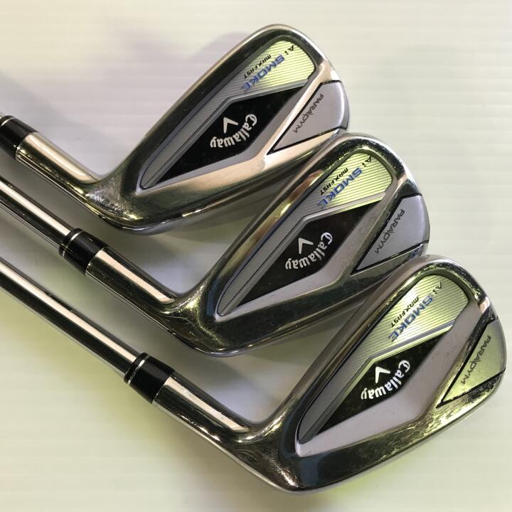 Callaway PARADYM Ai SMOKE MAX FAST Iron Set 6pc (6-AW) N.S.PRO 850GH neo Flex S (Pre-owned)