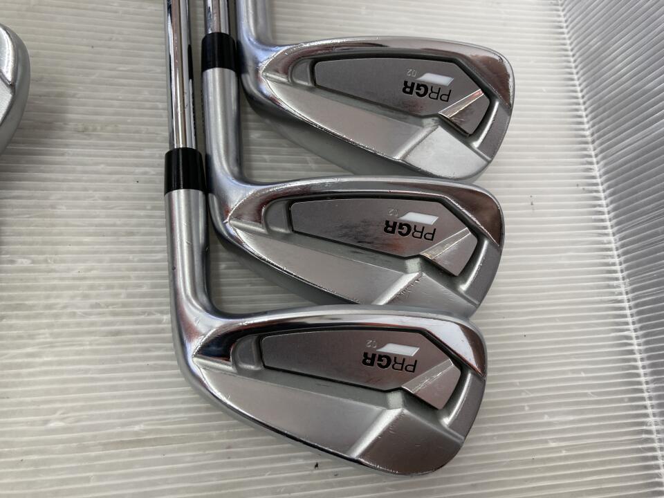 PRGR 02 2023 Iron Set 6pc (5-PW) Dynamic Gold95 (Reshafted) Flex S200 (Pre-owned)