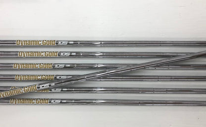 Cobra KING FORGED TEC BLACK 2023 Iron Set 7pc (5-AW) Dynamic Gold 105 Flex S (Pre-owned)
