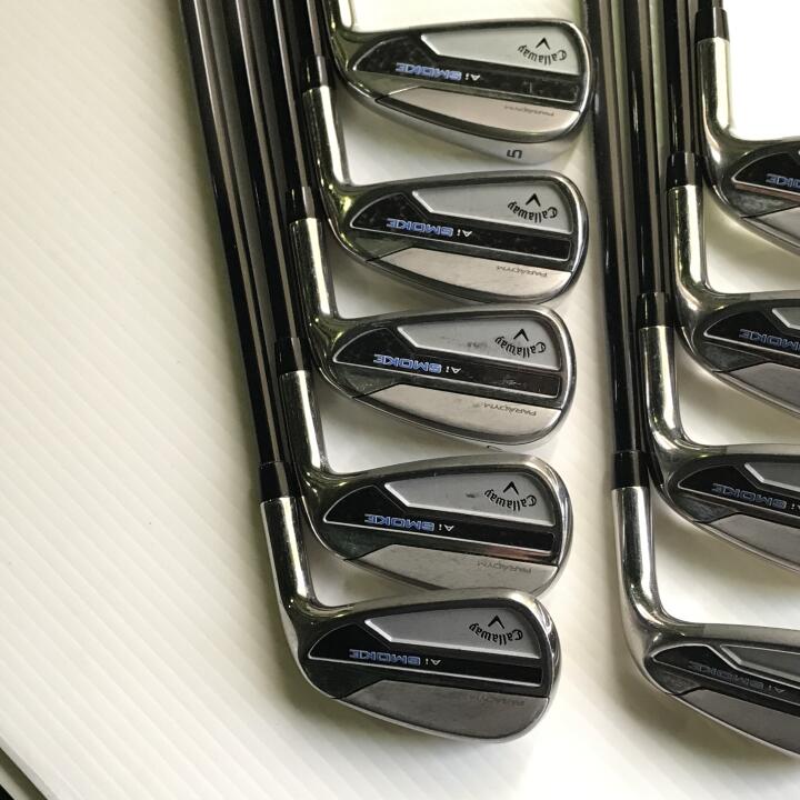 Callaway PARADYM Ai Iron Set 9pc (5-SW) TENSEI 50 for Callaway(Ai SMOKE) Flex R (Pre-owned)