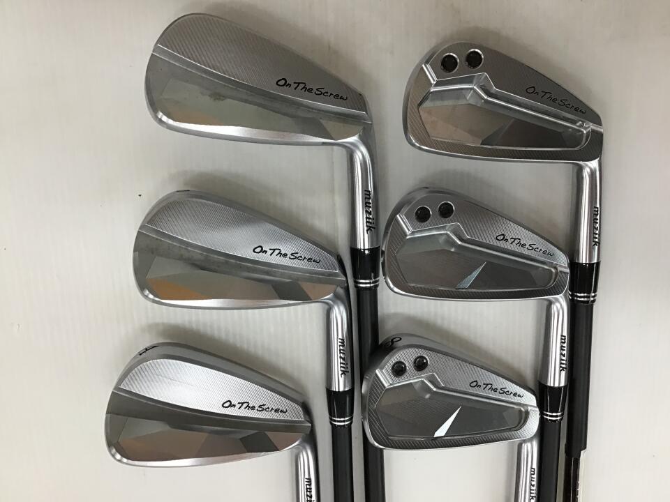 muziik On The Screw Forged Combo 2025 Iron Set 6pc (6-AW) LABOSPEC SHINARI:i80 (Reshafted) Flex S (Pre-owned)
