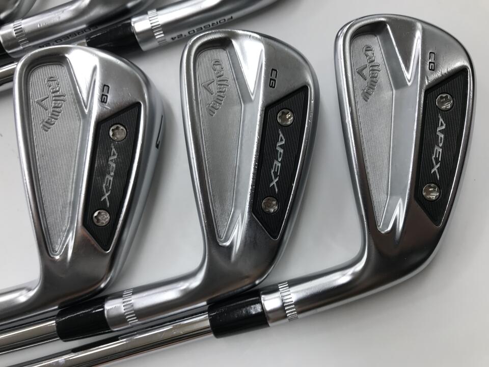 Callaway APEX CB 2024 Iron Set Dynamic Gold MID 115 Flex S200 (Pre-owned)