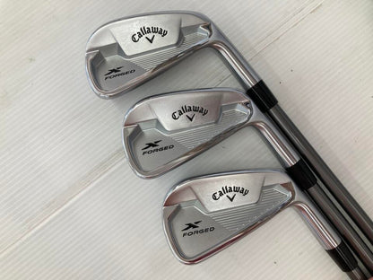 Callaway X FORGED STAR 2021 Iron Set 6pc (5-PW) Fujikura MC 80 Flex S (Pre-owned)