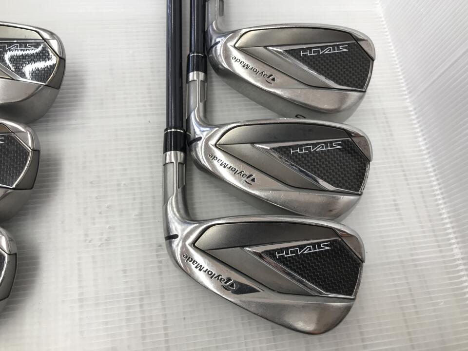 TaylorMade STEALTH Iron Set 6pc (5-PW) TENSEI RED TM60 Flex S (Pre-owned)