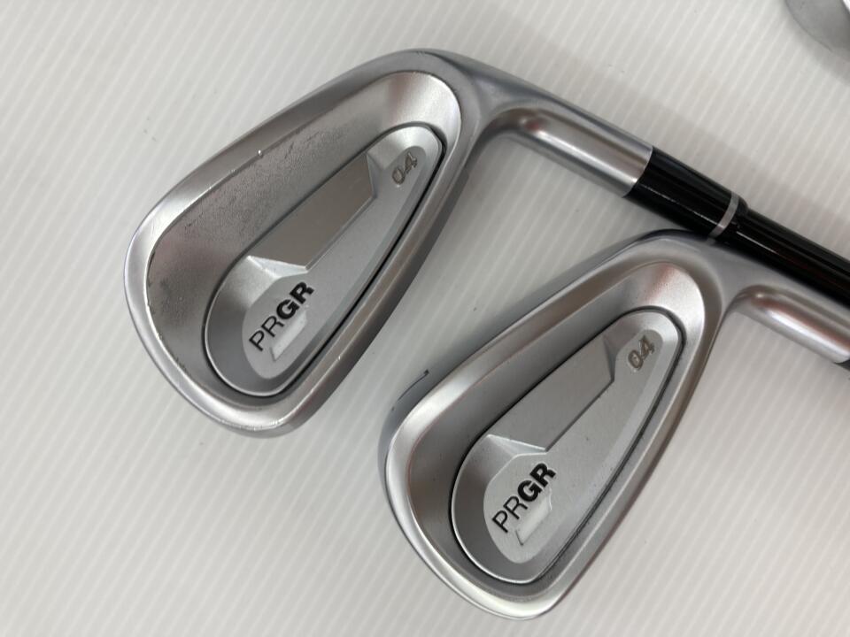 PRGR 04 Iron Set 5pc (7-AW) MCI for PRGR (04 IRON) Flex SR (Pre-owned)