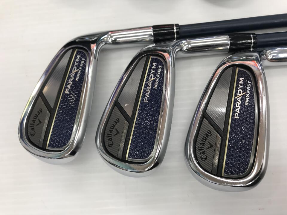 Callaway PARADYM MAX FAST Iron Set 6pc (6-AW) SPEEDER NX 40 for Callaway(PARADYM) Flex R (Pre-owned)
