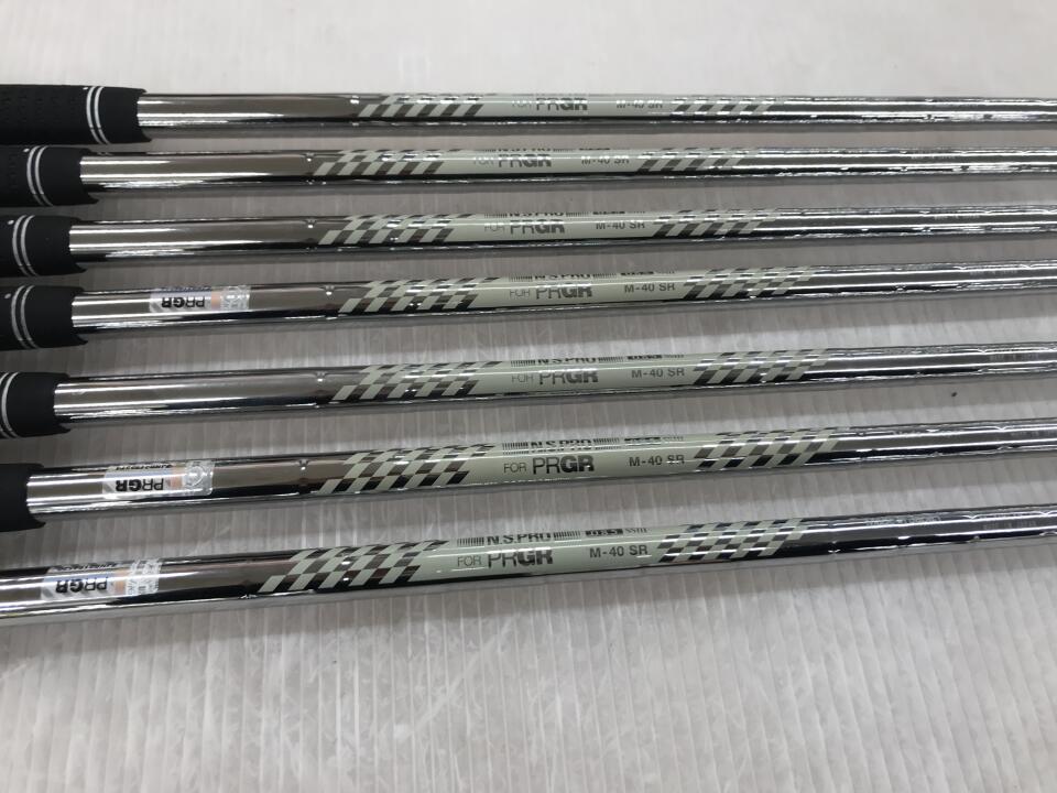 PRGR 04 Iron Set 7pc (5-AW) Spec Steel 3 Ver.2 Flex SR (Pre-owned)