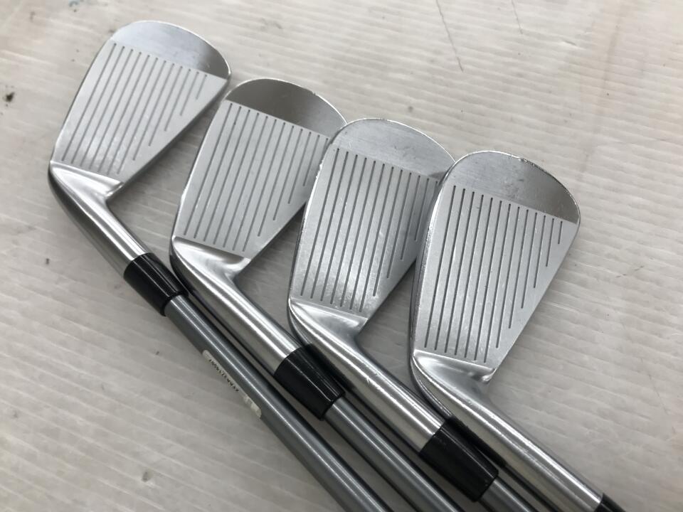BRIDGESTONE GOLF 221CB Iron Set 7pc (4-PW) MCI BLACK 100 (Reshafted) Flex S (Pre-owned)
