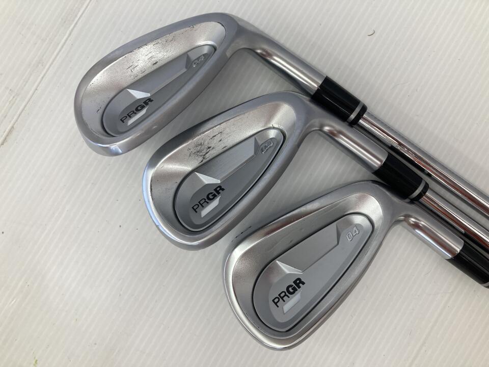 PRGR 04 Iron Set 5pc (7-AW) N.S.PRO 085SS2 for PRGR (Reshafted) Flex SR (Pre-owned)