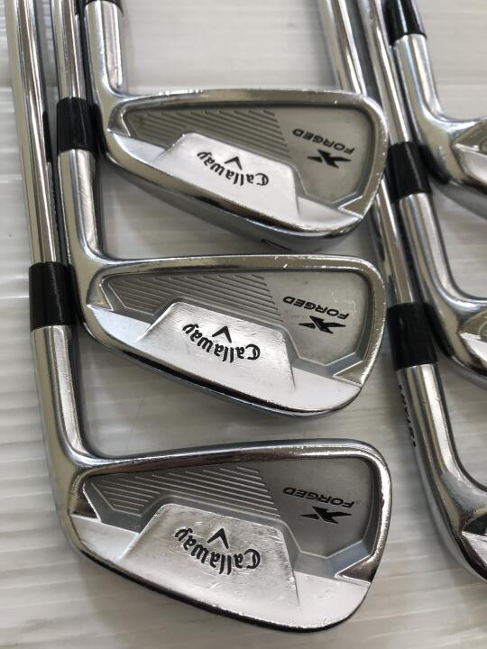Callaway X FORGED STAR 2021 Iron Set 6pc (5-PW) Dynamic Gold 105 Flex S200 (Pre-owned)
