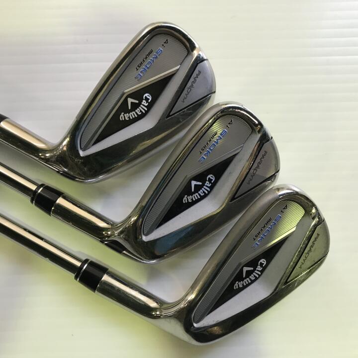 Callaway PARADYM Ai SMOKE MAX FAST Iron Set 6pc (6-AW) N.S.PRO 850GH neo Flex S (Pre-owned)