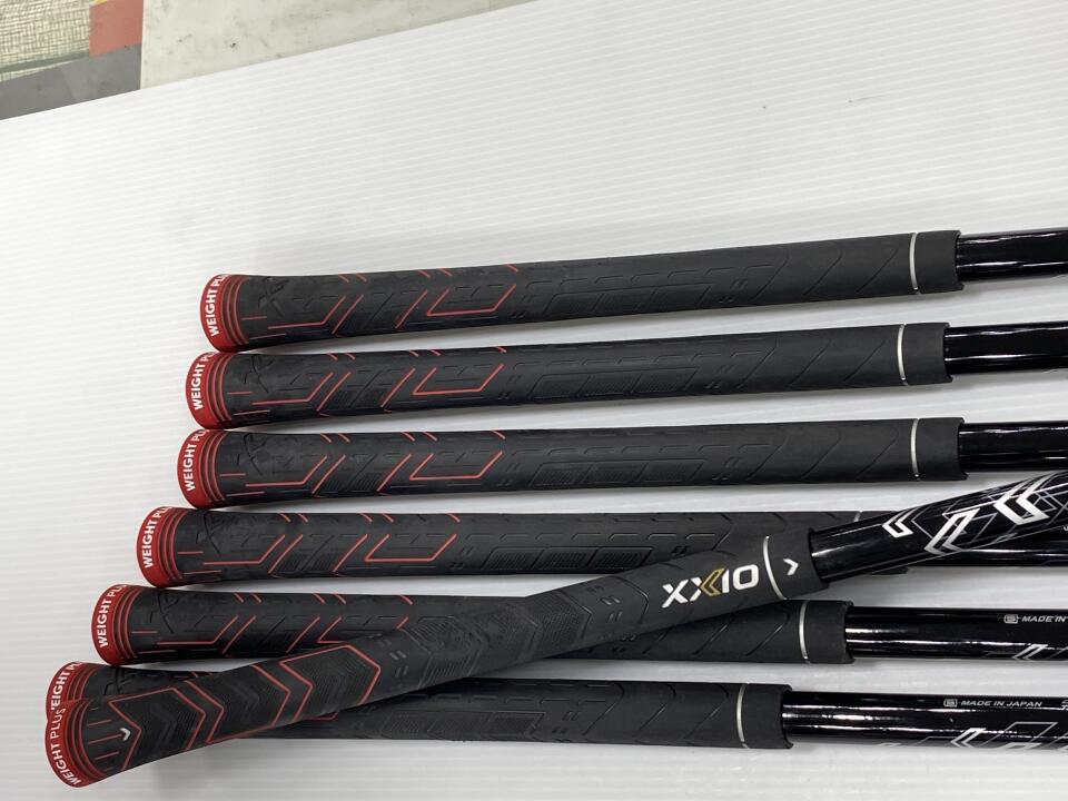 XXIO ELEVEN Iron Set 7pc (6-SW) MP1100 Red Flex SR (Pre-owned)
