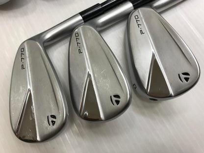 TaylorMade P770 2023 Iron Set 6pc (5-PW) Diamana Thump 95 Flex S (Pre-owned)
