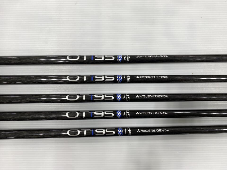 BRIDGESTONE GOLF TOUR B 201CB Iron Set 5pc (6-PW) OTi95 (Reshafted) Flex SR (Pre-owned)