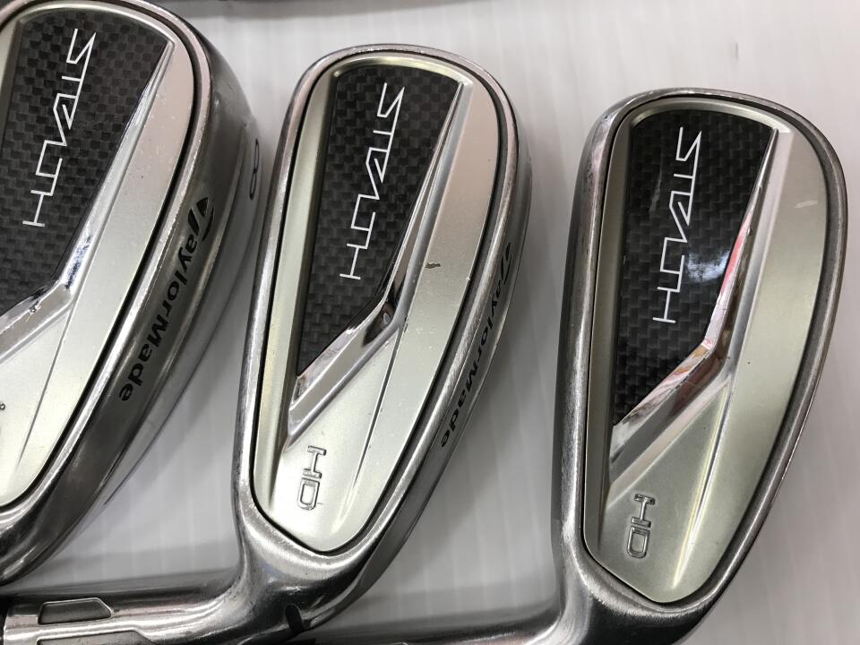 TaylorMade STEALTH HD Iron Set 5pc (6-PW) TENSEI RED TM60 Flex S (Pre-owned)