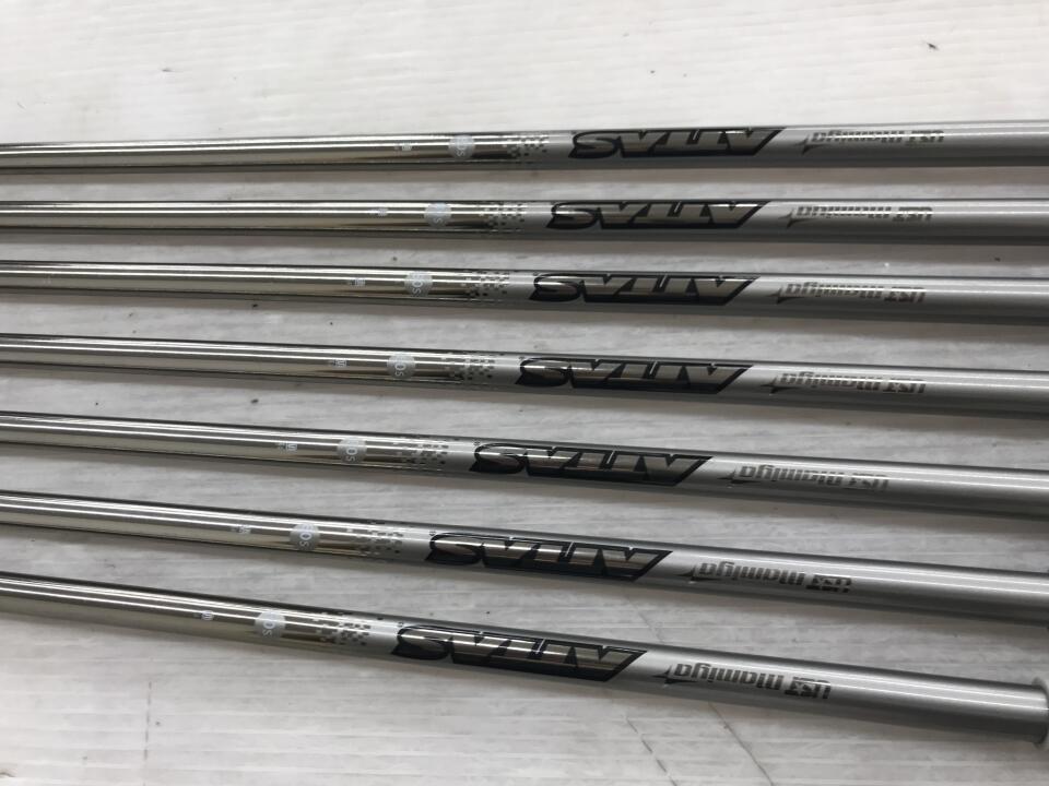 PING i210 Iron Set ATTAS 80 (Reshafted) Flex S (Pre-owned)