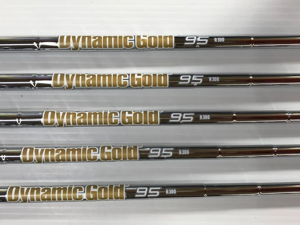 SRIXON ZXi COMBO Iron Set 5pc (7-AW) Dynamic Gold95 (Reshafted) Flex R300 (Pre-owned)