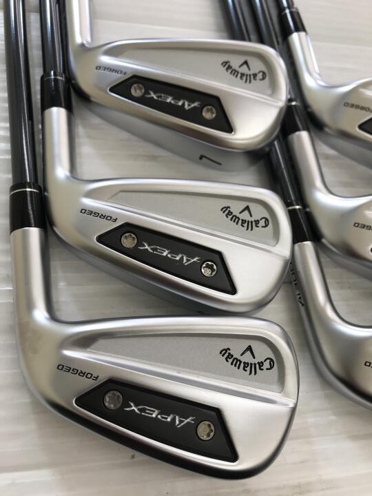 Callaway APEX Ai300 Iron Set 6pc (5-PW) UST recoil DART 6 for Callaway Flex UNI (Pre-owned)