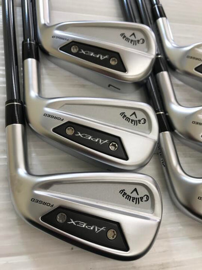 Callaway APEX Ai300 Iron Set 6pc (5-PW) UST recoil DART 6 for Callaway Flex UNI (Pre-owned)