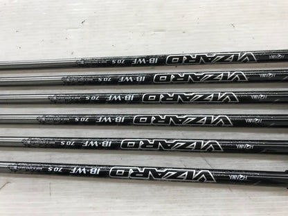 HONMA TOUR WORLD TW757 Vx Iron Set 6pc (5-PW) VIZARD IB-WF 70 Flex S (Pre-owned)