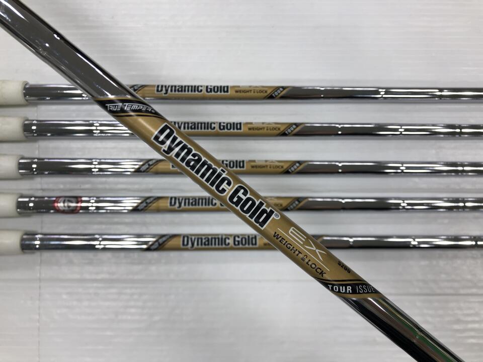 TaylorMade P770 2023 Iron Set 6pc (5-PW) Dynamic Gold EX TOUR ISSUE Flex S200 (Pre-owned)