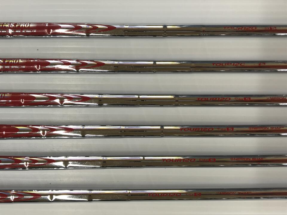 SRIXON ZX7 Iron Set 6pc (5-PW) N.S.PRO MODUS3 TOUR 120 (Reshafted) Flex S (Pre-owned)