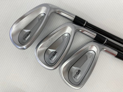 PRGR 04 Iron Set 5pc (7-AW) MCI for PRGR (04 IRON) Flex SR (Pre-owned)