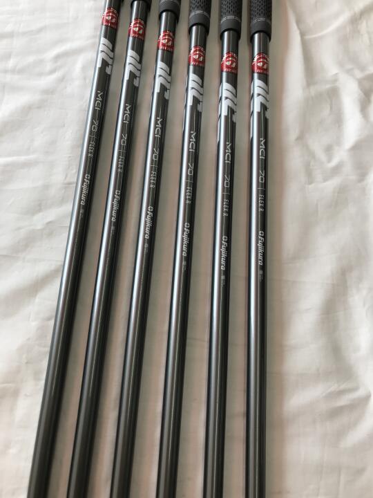 TaylorMade P790 Iron Set 6pc (6-AW) MCI 70 2025 Flex R (Pre-owned)