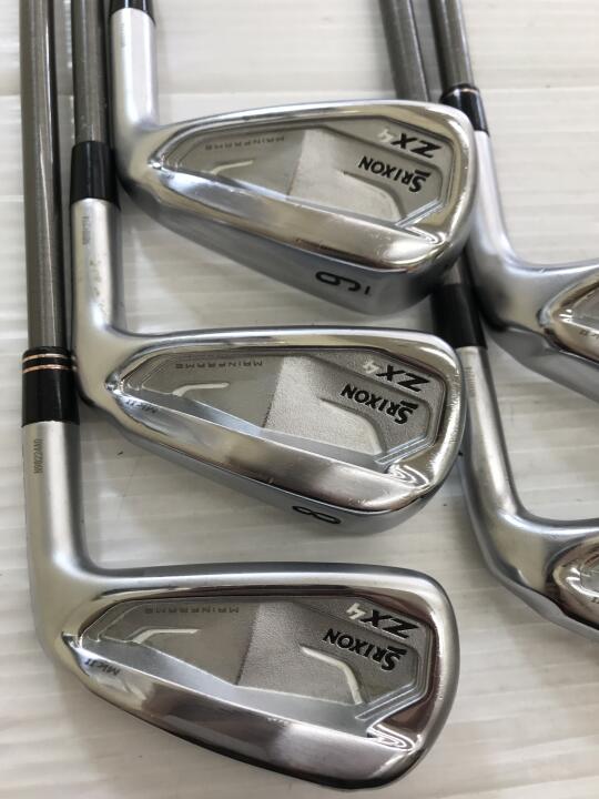 SRIXON ZX4 Mk2 Iron Set 5pc (7-AW) Steel Fiber i95 CW Flex S (Pre-owned)