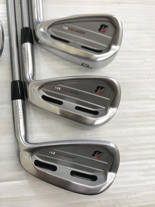 BRIDGESTONE GOLF 222CB+ Iron Set 6pc (5-PW) MCI B70 Flex S (Pre-owned)