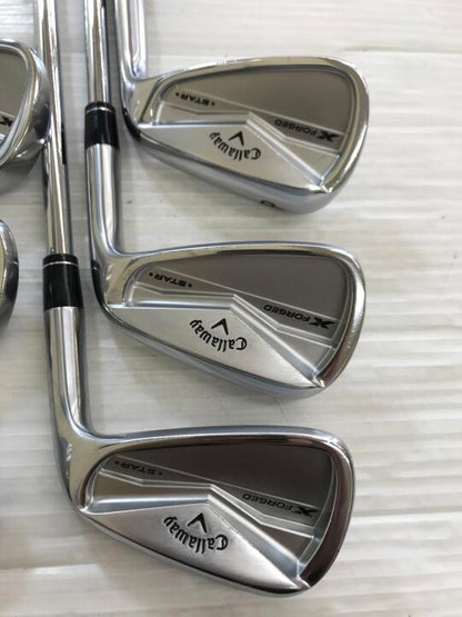 Callaway X FORGED STAR 2024 Iron Set 6pc (5-PW) N.S.PRO MODUS 3 TOUR 105 Flex S (Pre-owned)