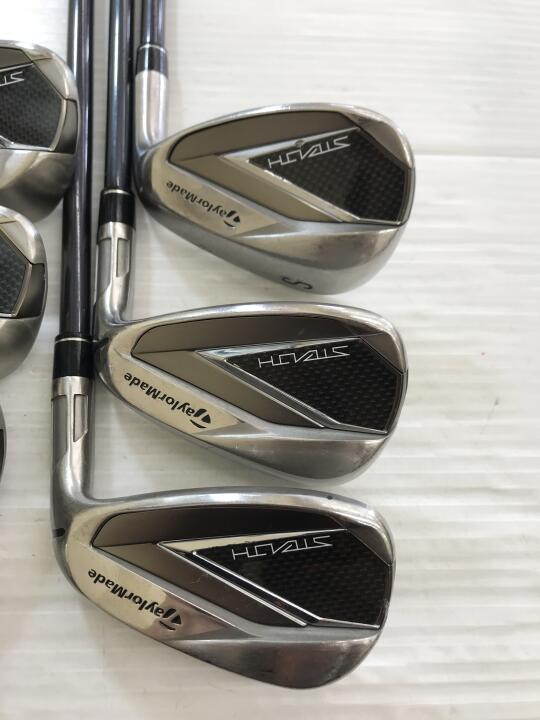 TaylorMade STEALTH Iron Set 7pc (6-SW) TENSEI RED TM60 Flex S (Pre-owned)