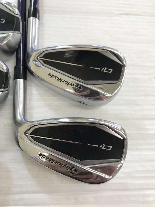 TaylorMade Qi Iron Set 5pc (6-PW) Diamana BLUE TM60 Flex R (Pre-owned)