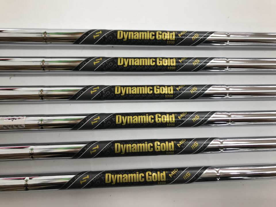 Callaway X FORGED 2024 Iron Set 6pc (5-PW) Dynamic Gold MID115 (Reshafted) Flex S200 (Pre-owned)