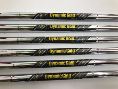 Callaway X FORGED 2024 Iron Set 6pc (5-PW) Dynamic Gold MID115 (Reshafted) Flex S200 (Pre-owned)
